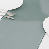 10 Pack Sheer Organza 14"x108" Table Runners Hunter Emerald Green - Soft and Lightweight Table Accent