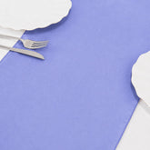 10 Pack Sheer Organza 14"x108" Table Runners Royal Blue - Soft and Lightweight Table Accent
