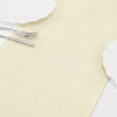 10 Pack Yellow Sheer Organza Table Runners - 14"x108"