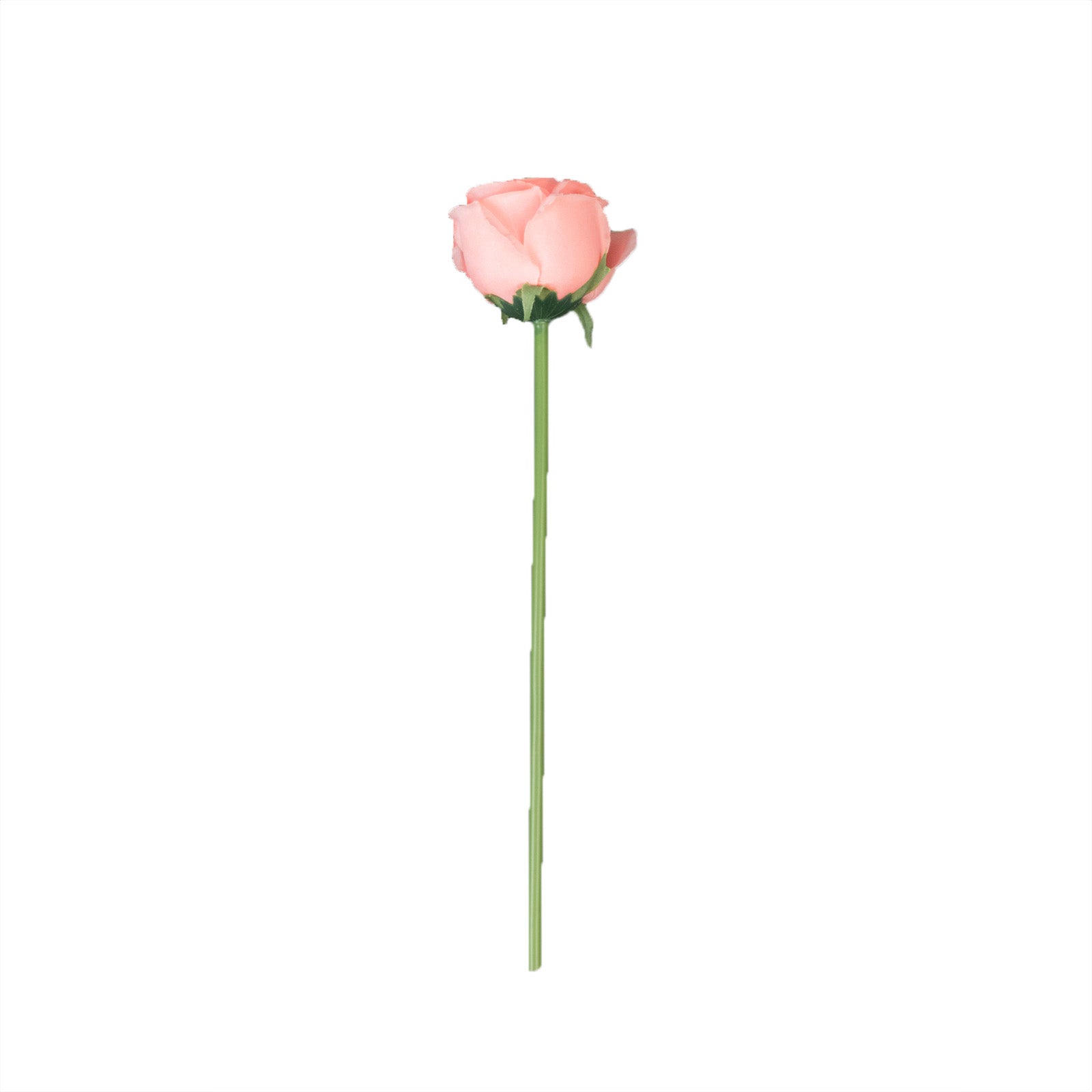 10 Pack 12" Pink Silk Rose Stems, Artificial Flowers for Arrangements and Bouquets