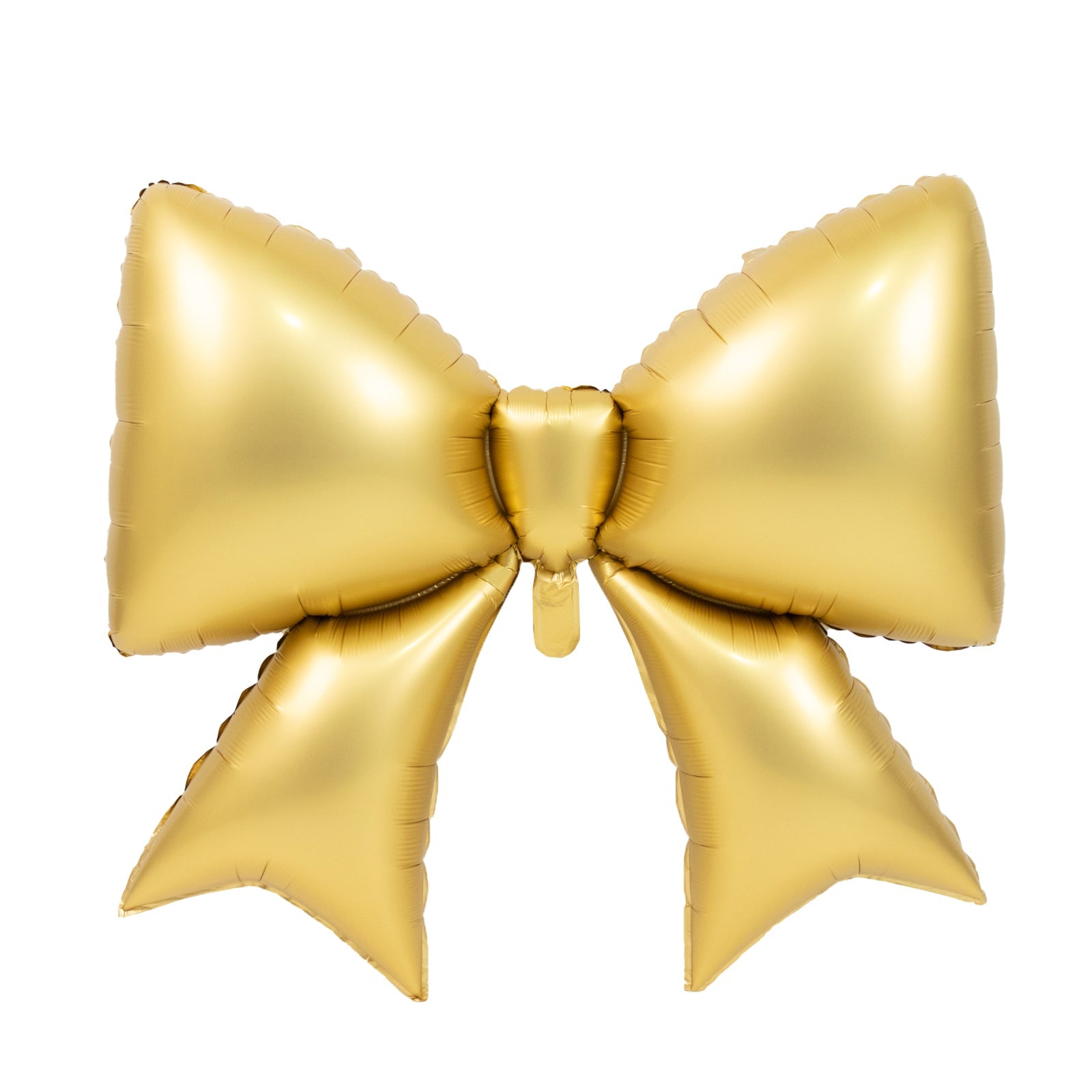 10 Pack Giant Decorative Foil Bow Balloons – Matte Gold Party Balloons for Backdrop, Photo Booth & Event Styling, 29″ x 27″ Inflated