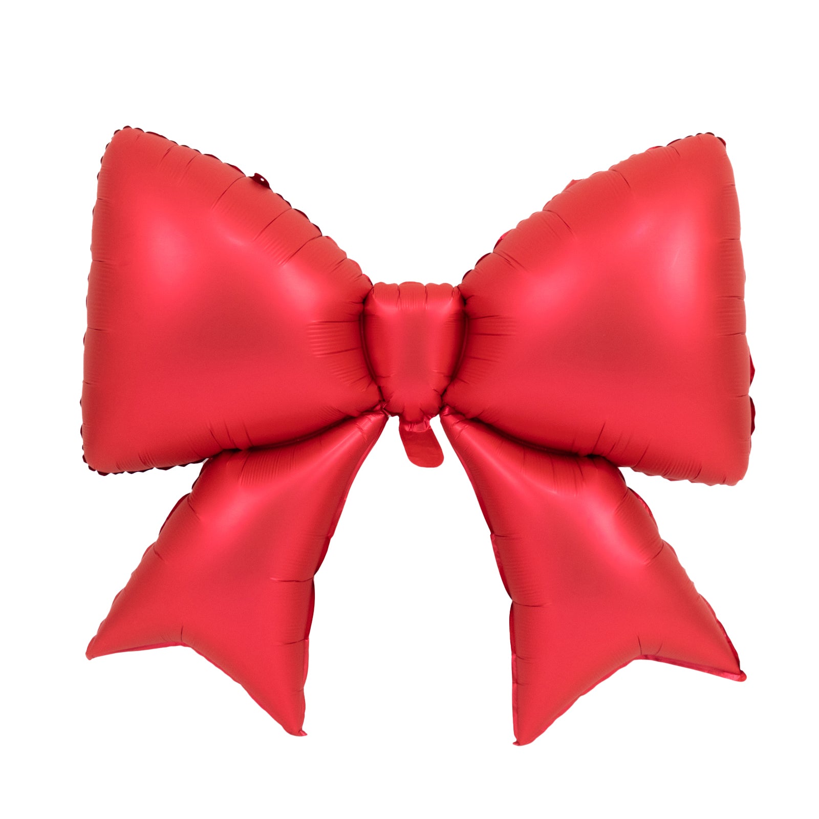 10 Pack Giant Decorative Foil Bow Balloons – Matte Red Party Balloons for Backdrop, Photo Booth & Event Styling, 29″ x 27″ Inflated
