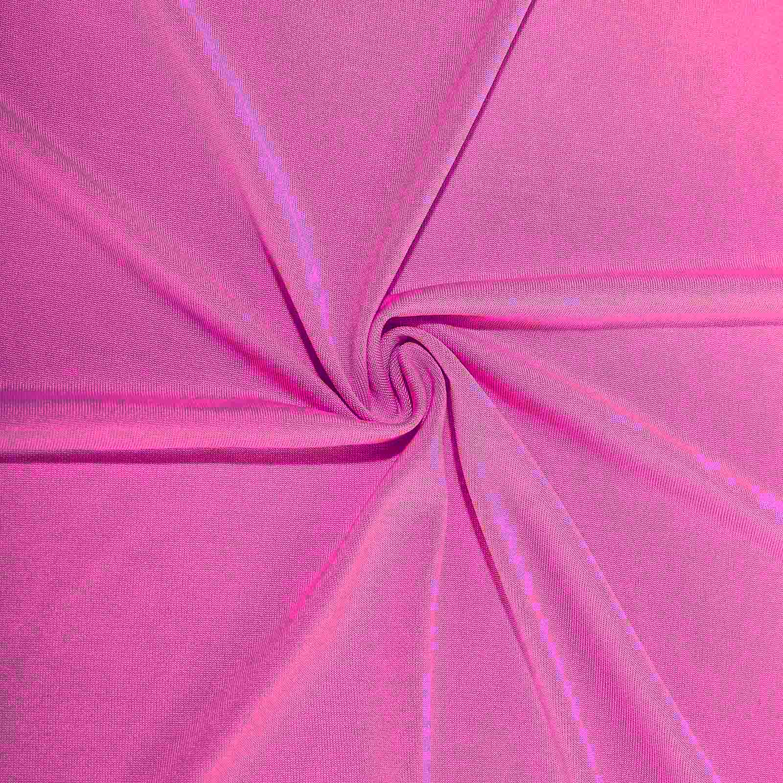 10 Pack Spandex Chair Covers for Banquet Chairs Fuchsia - Durable Reusable Stretch Slip-On Covers