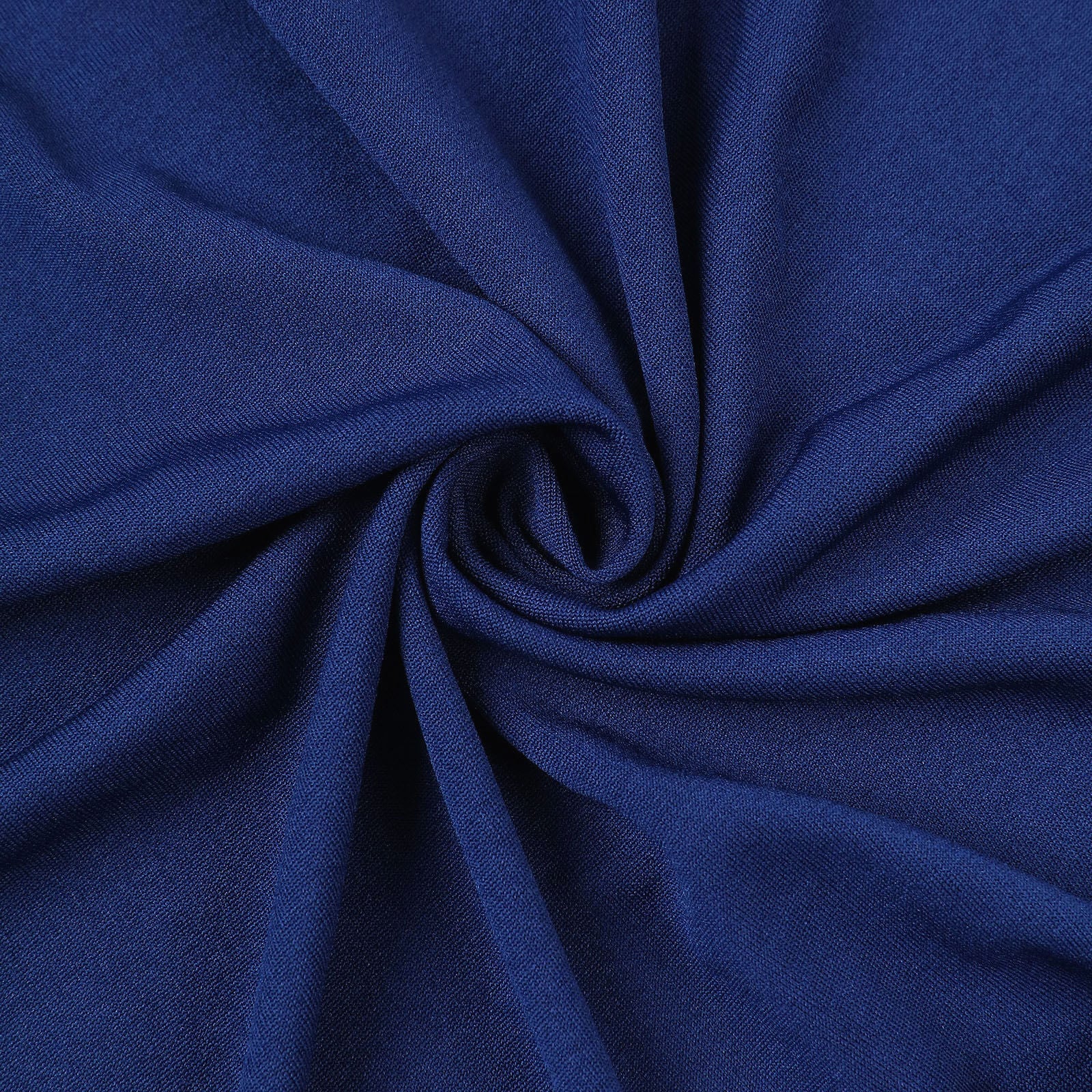 10 Pack Spandex Chair Covers for Banquet Chairs Navy Blue - Durable Reusable Stretch Slip-On Covers