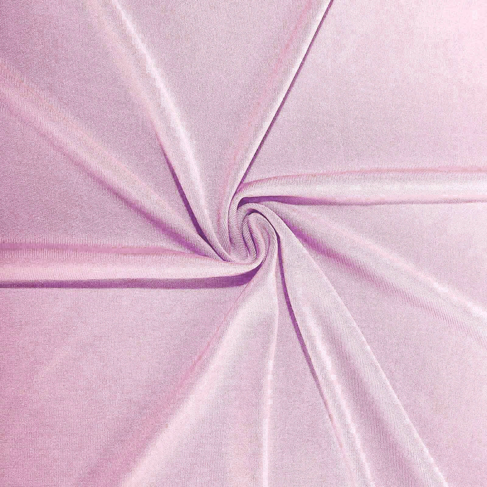 10 Pack Spandex Chair Covers for Banquet Chairs Pink - Durable Reusable Stretch Slip-On Covers