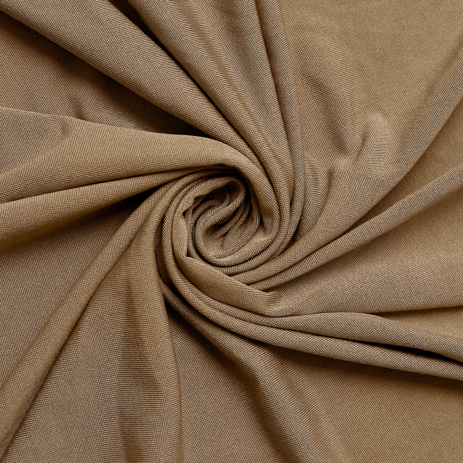 10 Pack Spandex Chair Covers for Banquet Chairs Taupe - Durable Reusable Stretch Slip-On Covers