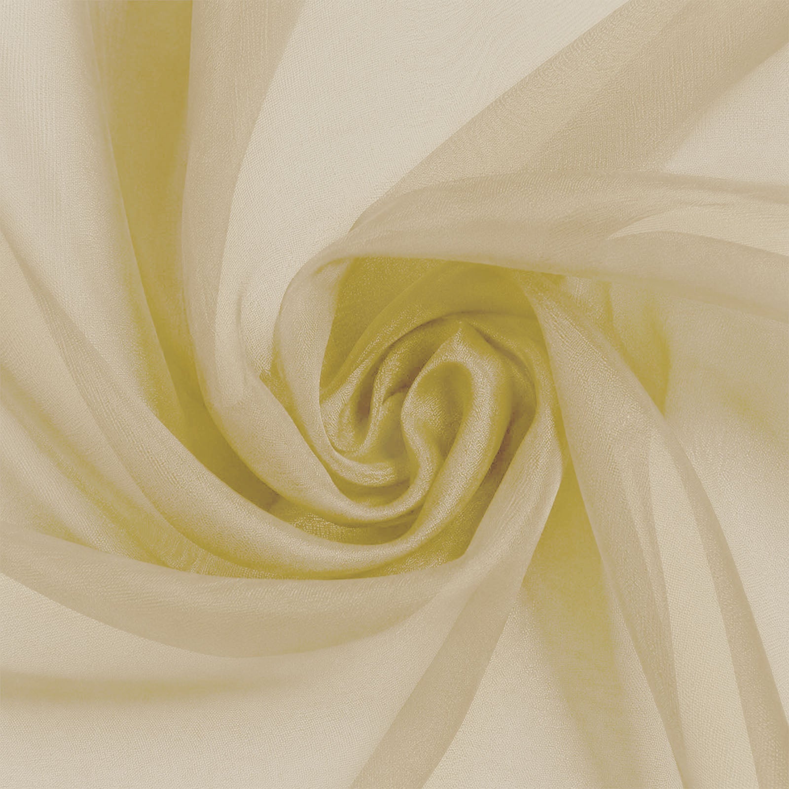 10 Pack Sheer Organza 14"x108" Table Runners Gold - Soft and Lightweight Table Accent for Weddings