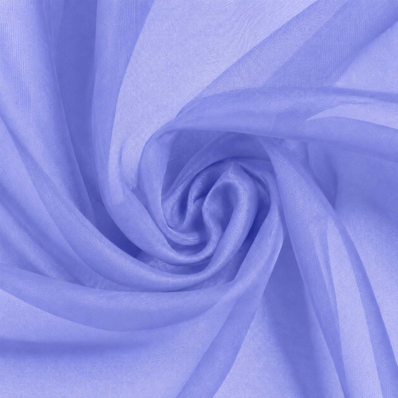 10 Pack Sheer Organza 14"x108" Table Runners Royal Blue - Soft and Lightweight Table Accent
