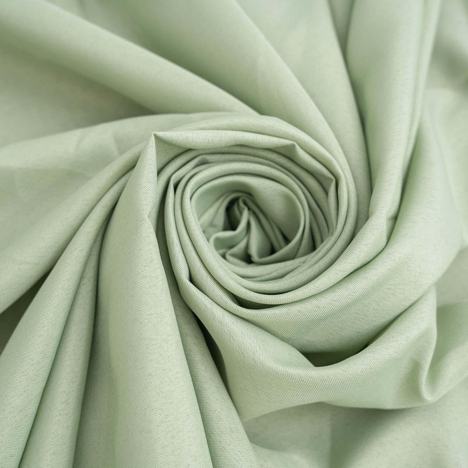 10 Pack Polyester Chair Covers for Folding Chairs Sage Green - Wrinkle-Free Stain-Resistant Slip-On Slipcovers