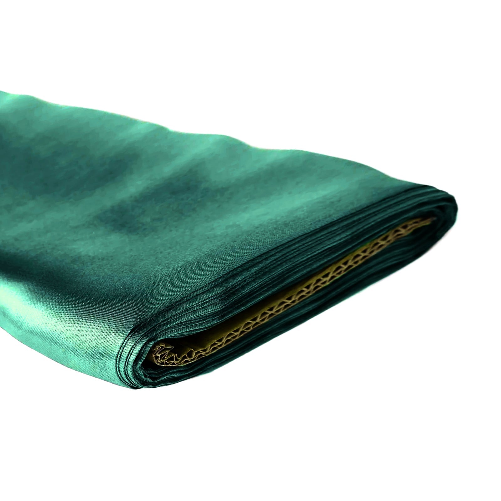 10 Yards x 54" Hunter Emerald Green Satin Fabric Bolt