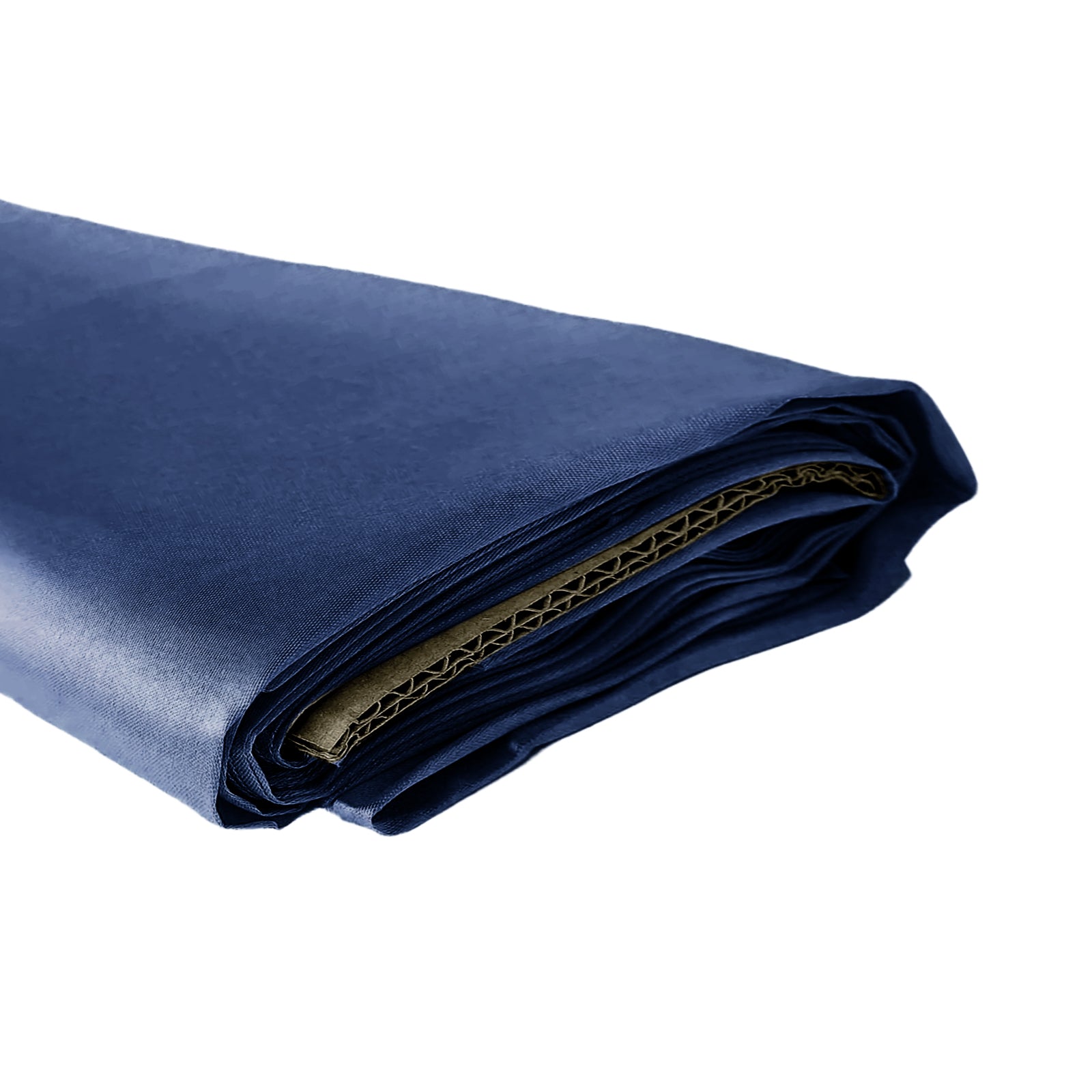 10 Yards 54" Navy Blue Satin Fabric Bolt