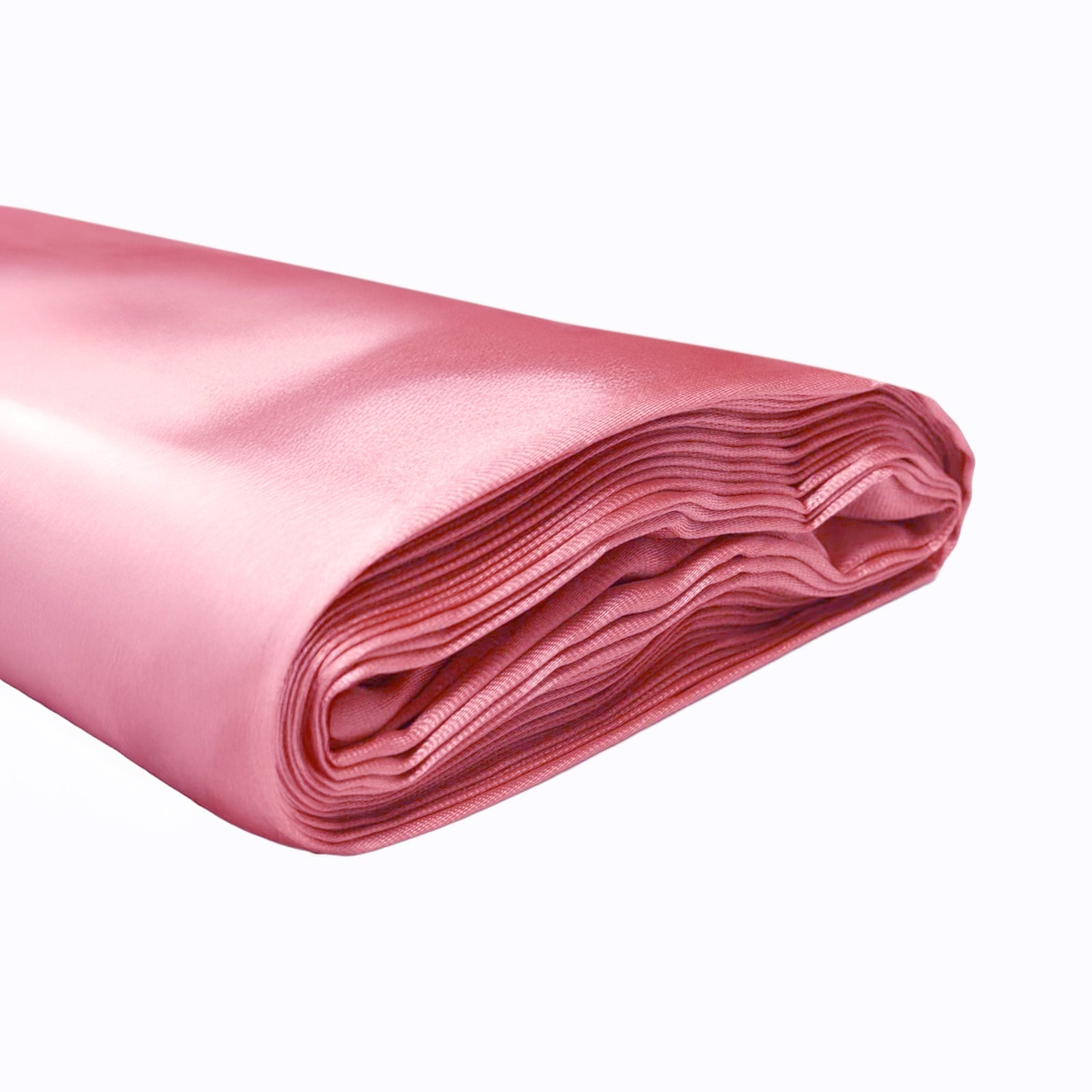 10 Yards 54" Pink Satin Fabric Bolt