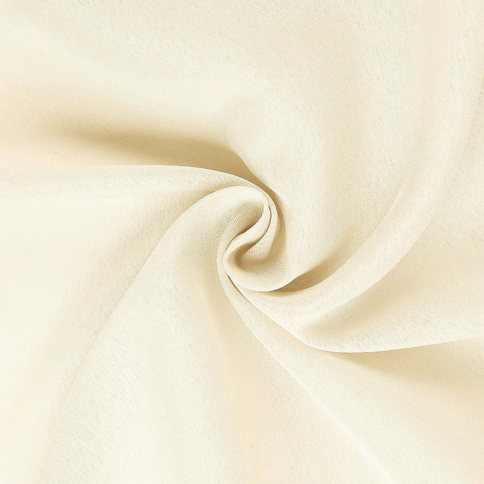10 Pack Polyester Chair Cover for Banquet Chairs Beige - Stain-Resistant Reusable Slip-On Slipcover