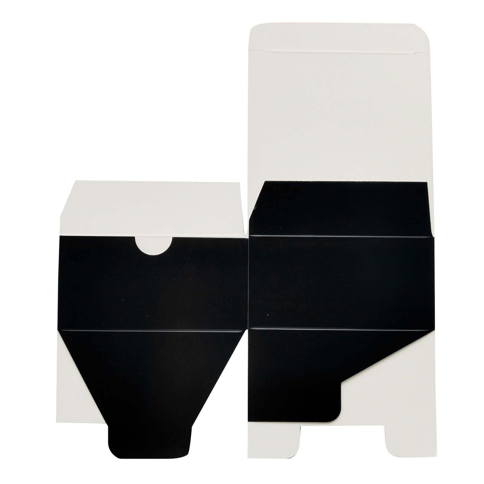 100 Pack 4"x4"x2" Black Cake Cupcake Party Favor Gift Boxes, DIY