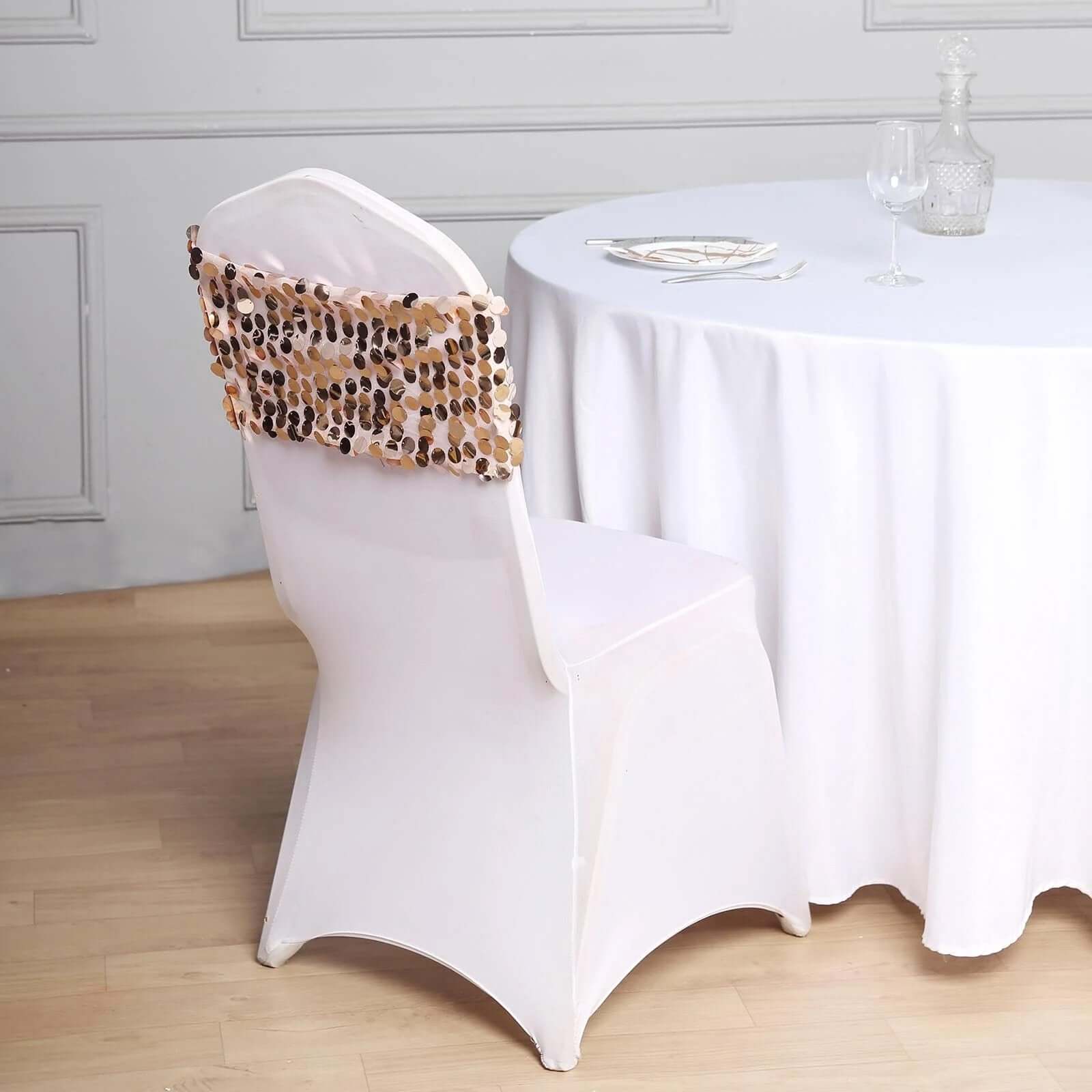 10 Pack Spandex Chair Covers for Banquet Chairs White - Durable Reusable Stretch Slip-On Covers for Gatherings