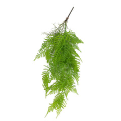 10 Pack Artificial Hanging Fern Bushes – 32" Asparagus Fern Trailing Plants for Green Wall, Vertical Garden & Vase Filler