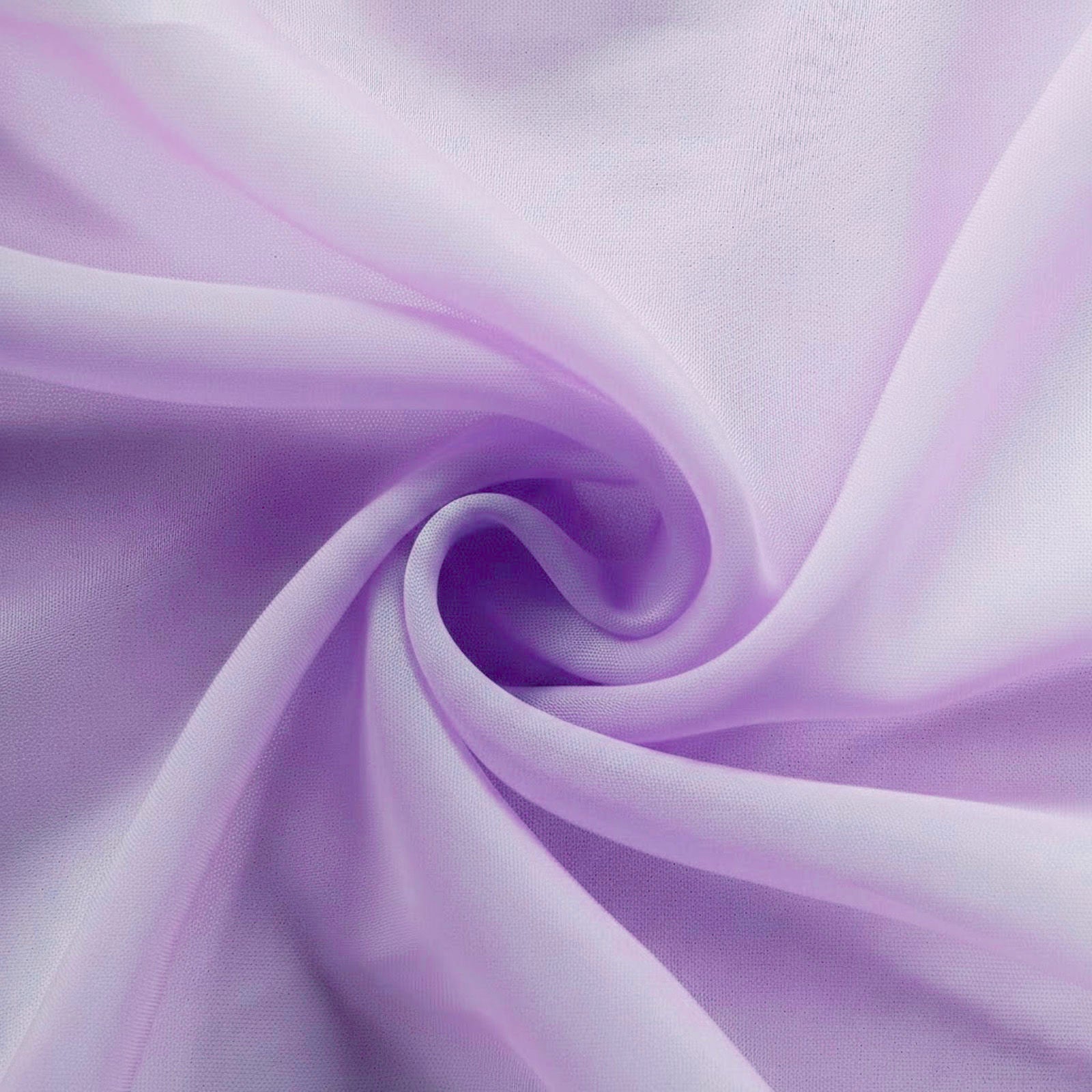 10 Pack Lavender Lilac Organza Table Overlay 72"x72" - Sheer Table Topper