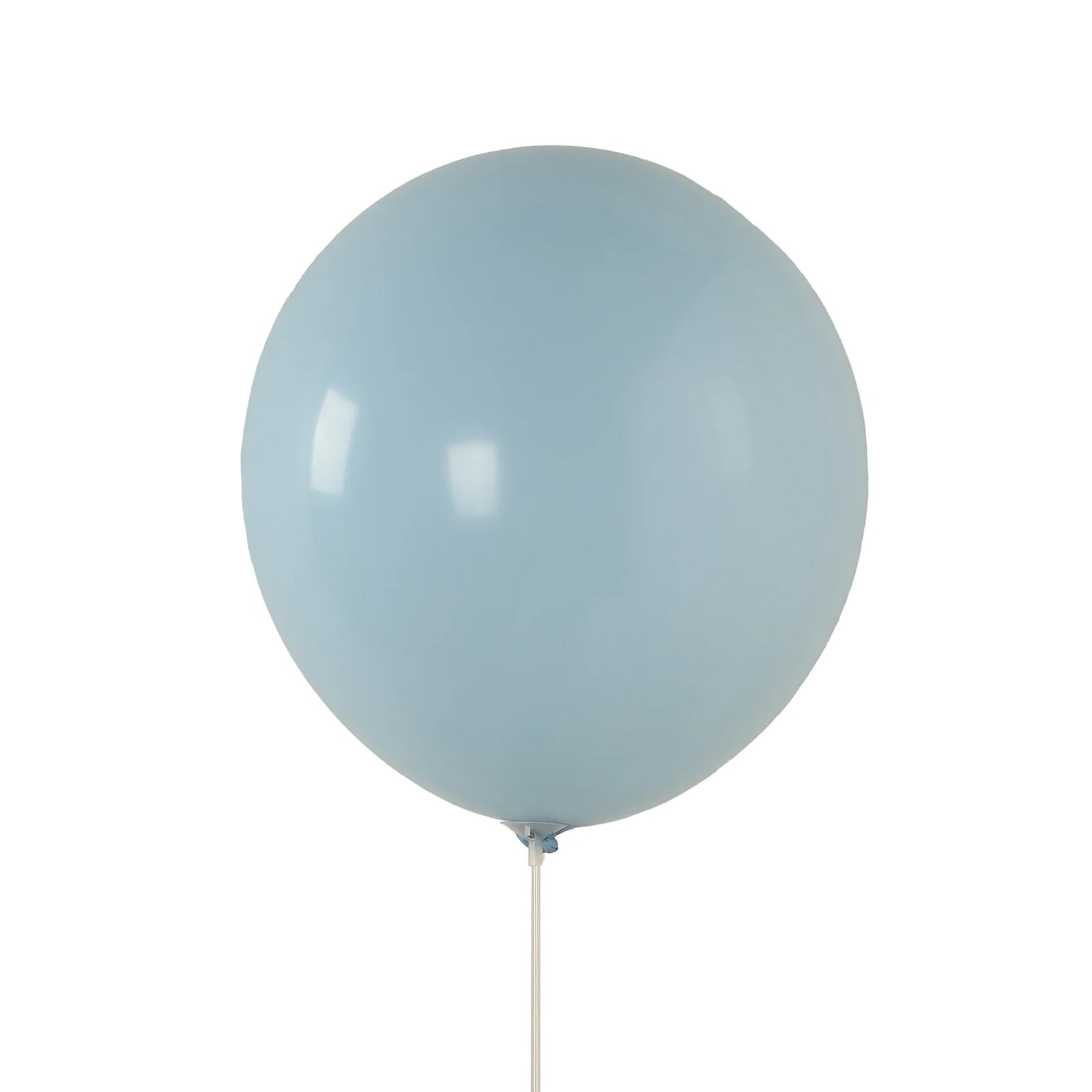 10 Pack Matte Pastel Ice Blue Biodegradable Balloons 18", Round Eco-friendly Thick Latex Party Balloons