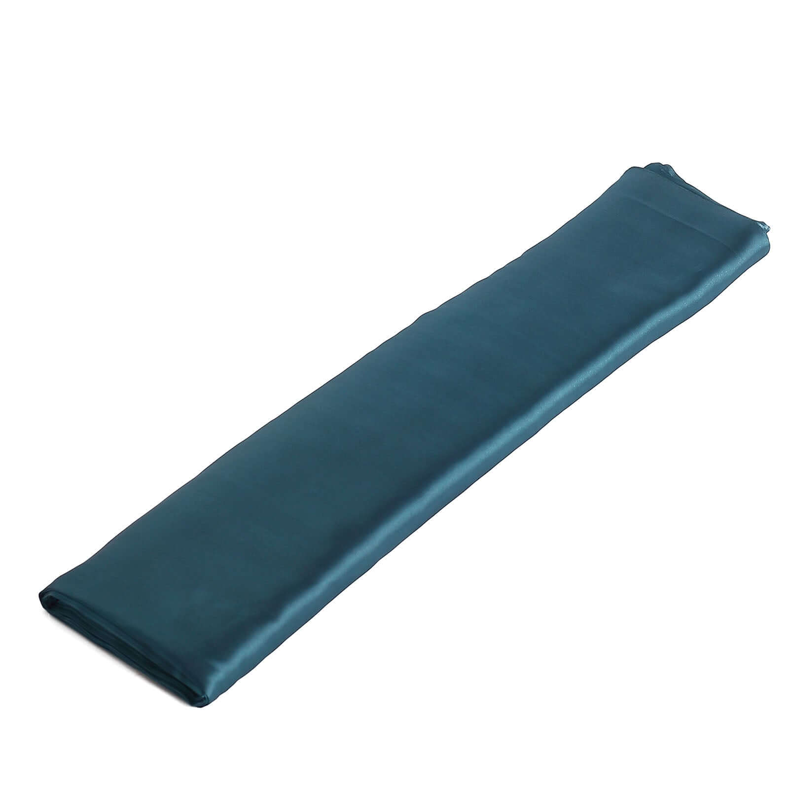 10 Yards x 54" Peacock Teal Satin Fabric Bolt