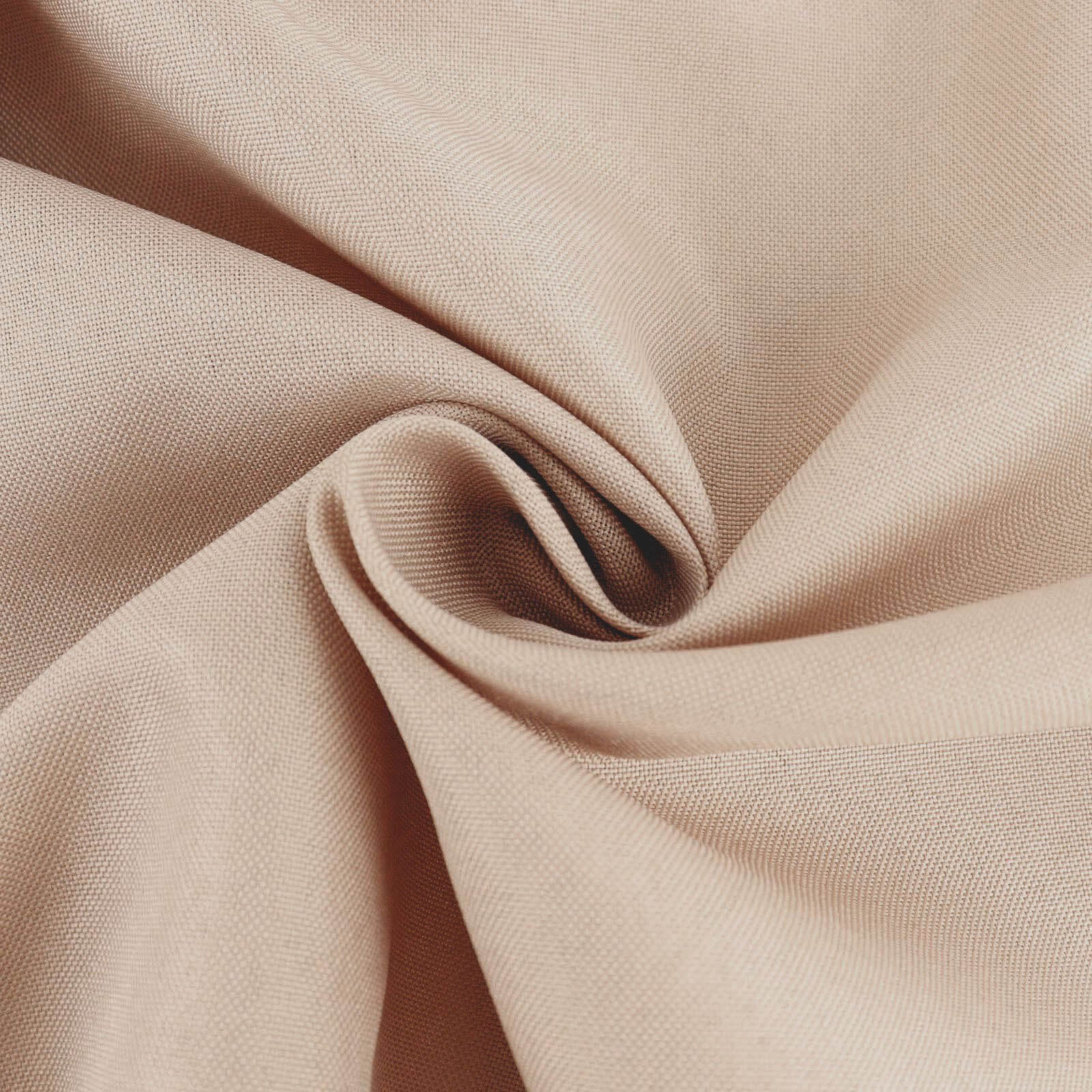 10 Pack Polyester Chair Cover for Banquet Chairs Nude - Stain-Resistant Reusable Slip-On Slipcover